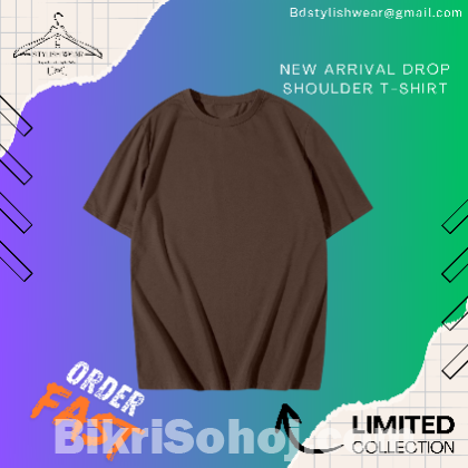 প্রিমিয়াম ড্রপ শোল্ডার টি-শার্ট